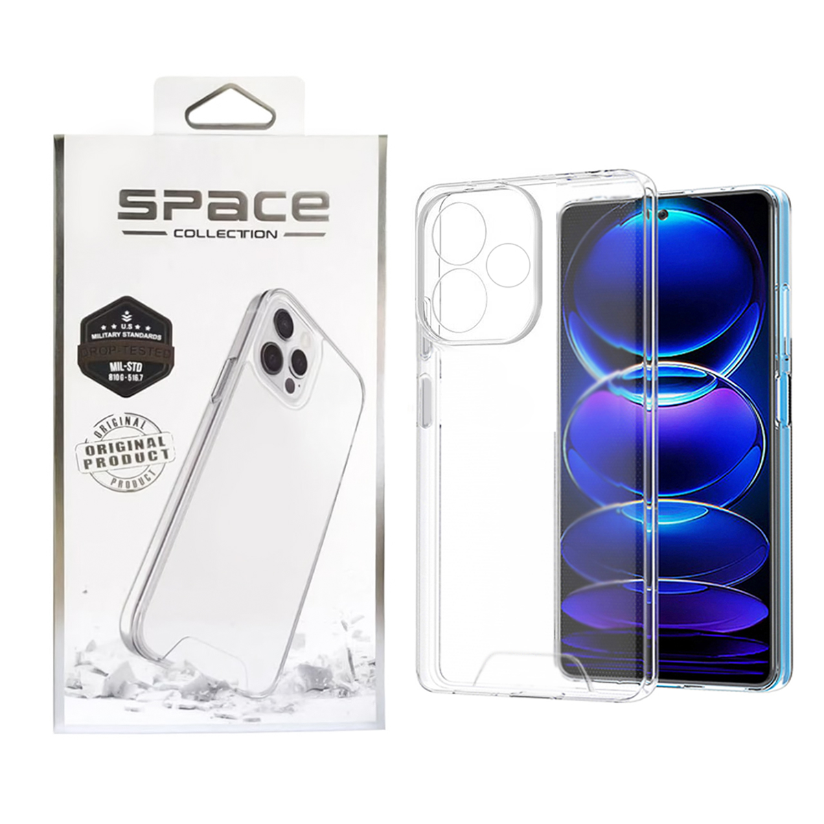 قاب گوشی پوکو F6 اسپیس مدل ژله ای-بی رنگ قاب گوشی پوکو F6 اسپیس مدل ژله ای-بی رنگ