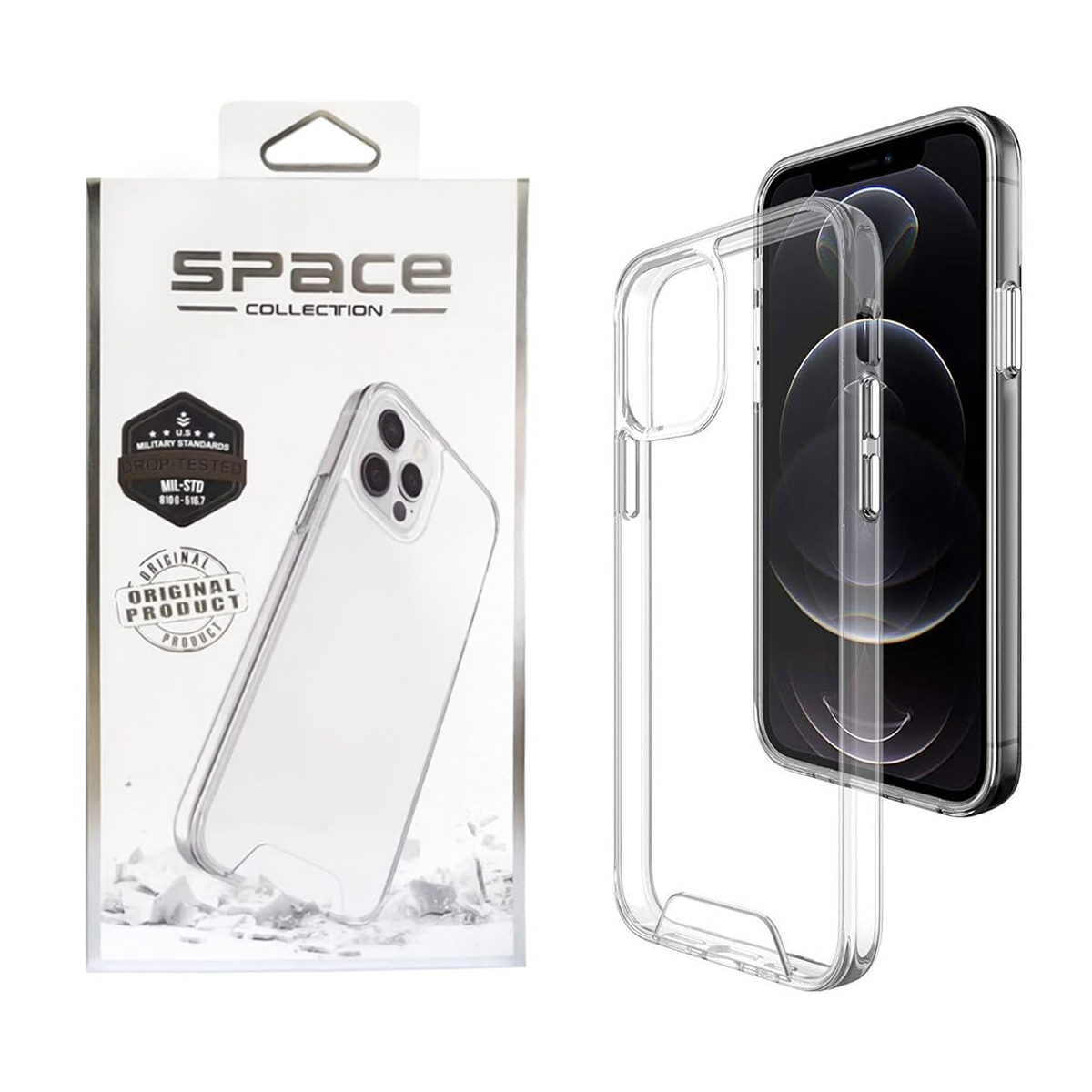 قاب گوشی اپل iPhone 16 Pro Max اسپیس مدل ژله ای-بی رنگ قاب گوشی اپل iPhone 16 Pro Max اسپیس مدل ژله ای-بی رنگ