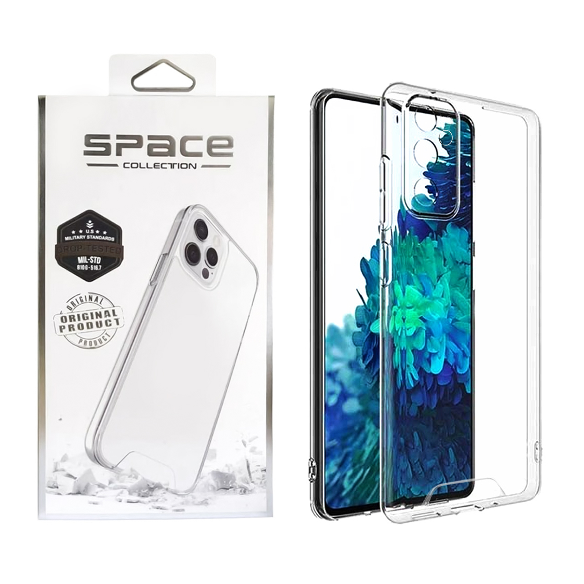 قاب گوشی سامسونگ Galaxy A16 اسپیس مدل ژله ای-بی رنگ قاب گوشی سامسونگ Galaxy A16 اسپیس مدل ژله ای-بی رنگ