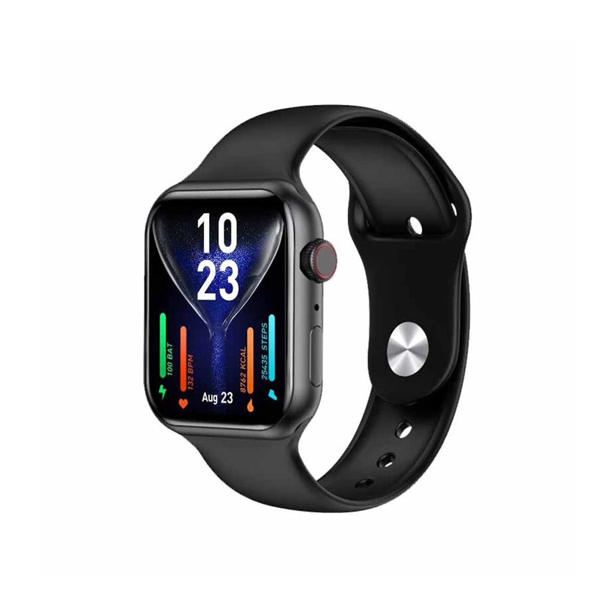 ساعت هوشمند مدل WS-83 Max-بدنه تیتانیوم بند مشکی ساعت هوشمند مدل WS-83 Max-بدنه تیتانیوم بند مشکی