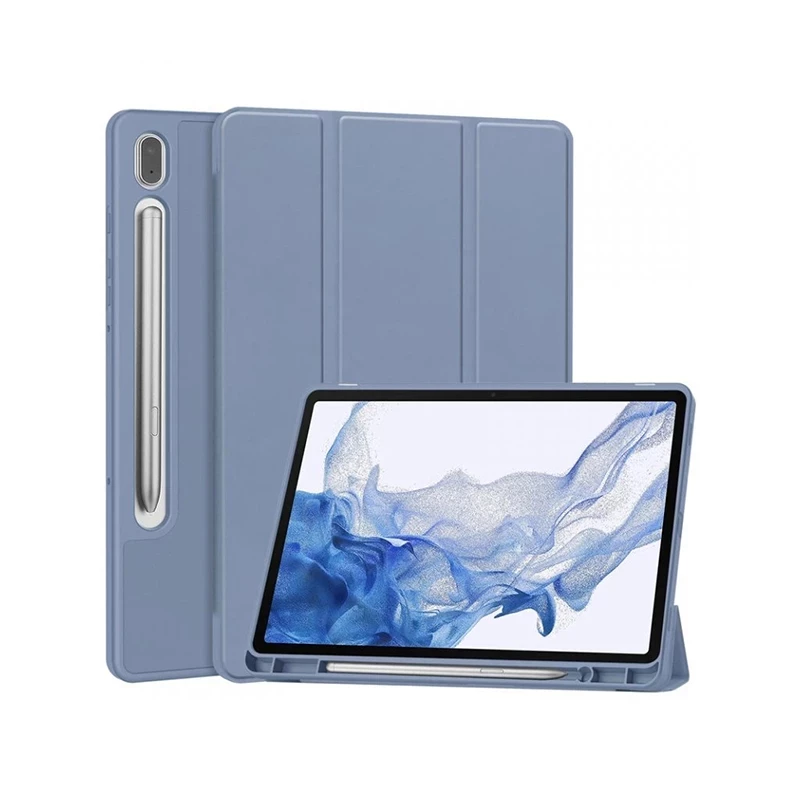 کیف کلاسوری تبلت سامسونگ Galaxy Tab S8 Plus- S7 Plus- S7 FE اپیکوی مدل Smart-قرمز