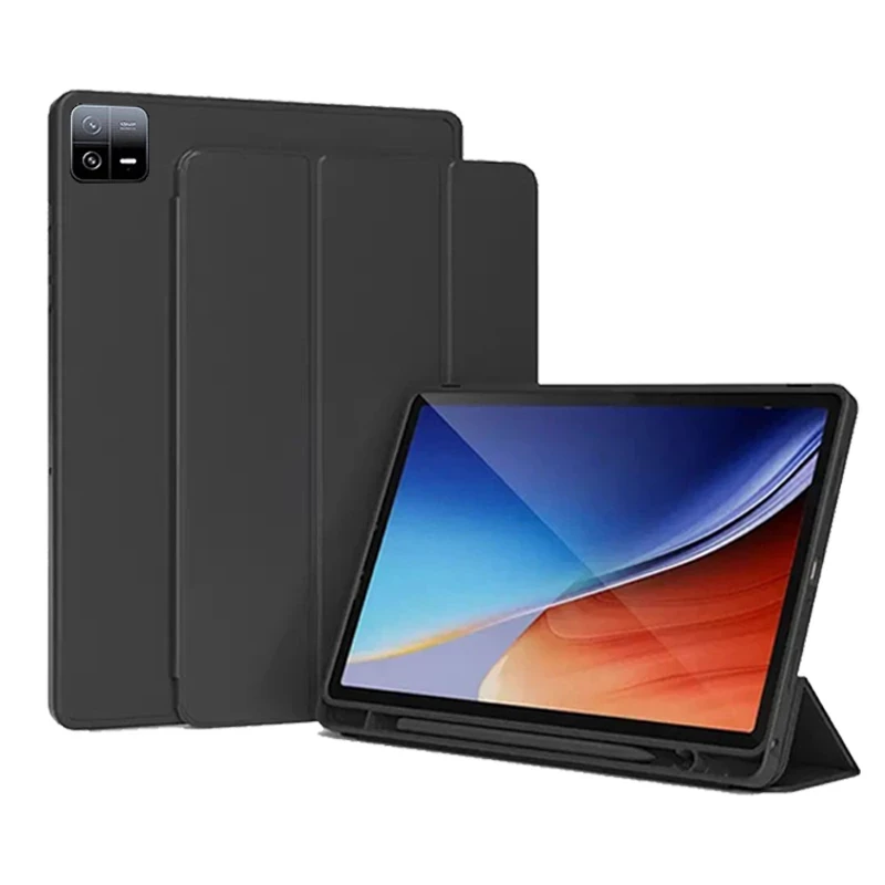 کیف کلاسوری تبلت شیائومی Pad 6- Pad 6 Pro اپیکوی مدل Smart-مشکی کیف کلاسوری تبلت شیائومی Pad 6- Pad 6 Pro اپیکوی مدل Smart-مشکی