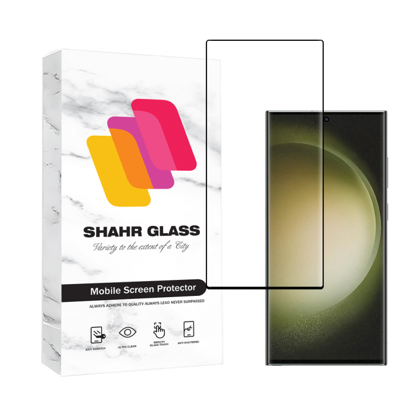 محافظ صفحه نمایش شهر گلس مدل EDGNWSH مناسب برای گوشی موبایل سامسونگ Galaxy S23 Ultra 5G محافظ صفحه نمایش شهر گلس مدل EDGNWSH مناسب برای گوشی موبایل سامسونگ Galaxy S23 Ultra 5G