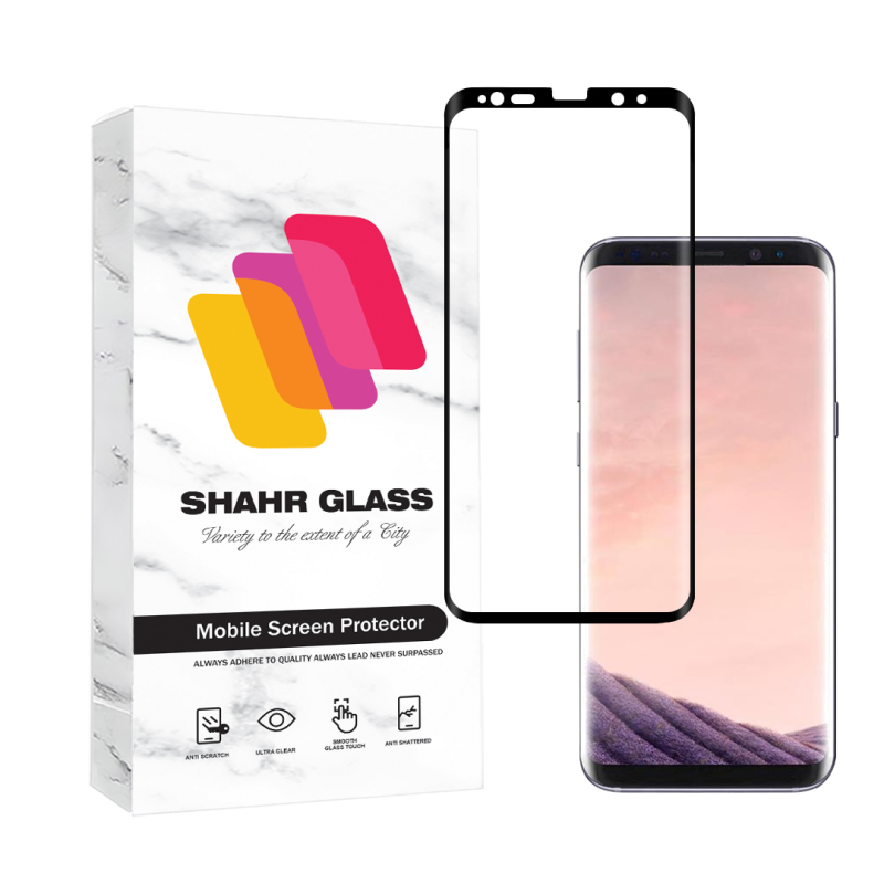 محافظ صفحه نمایش شهر گلس مدل EDGNWSH مناسب برای گوشی موبایل سامسونگ Galaxy S8 Plus / Galaxy S9 Plus  محافظ صفحه نمایش شهر گلس مدل EDGNWSH مناسب برای گوشی موبایل سامسونگ Galaxy S8 Plus / Galaxy S9 Plus