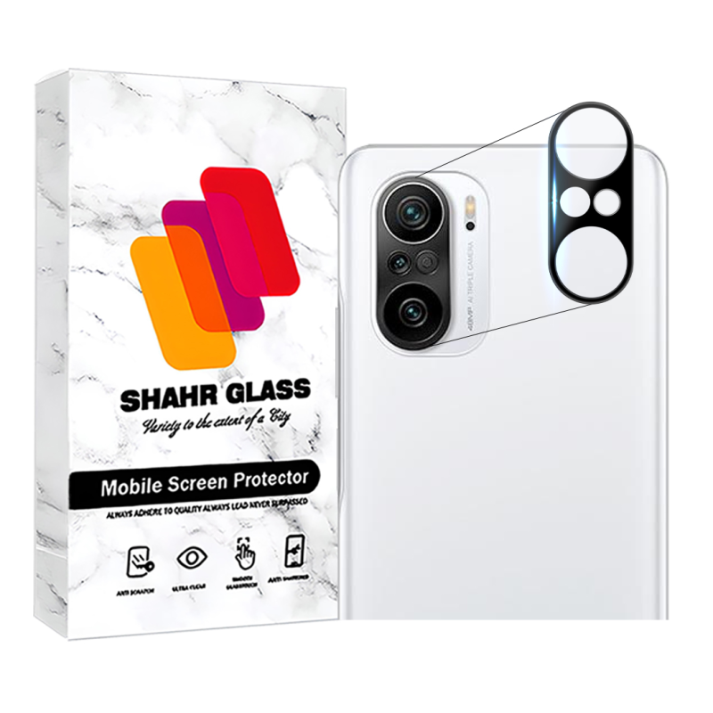 محافظ لنز دوربین فول شهر گلس مدل LENSFSH مناسب برای گوشی موبایل شیائومی Poco F3 / Mi 11X / Mi 11X Pro  محافظ لنز دوربین فول شهر گلس مدل LENSFSH مناسب برای گوشی موبایل شیائومی Poco F3 / Mi 11X / Mi 11X Pro