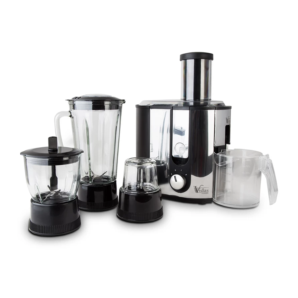  آبمیوه گیری 4 کاره استیل ویداس مدل VIR-3613-مشکی