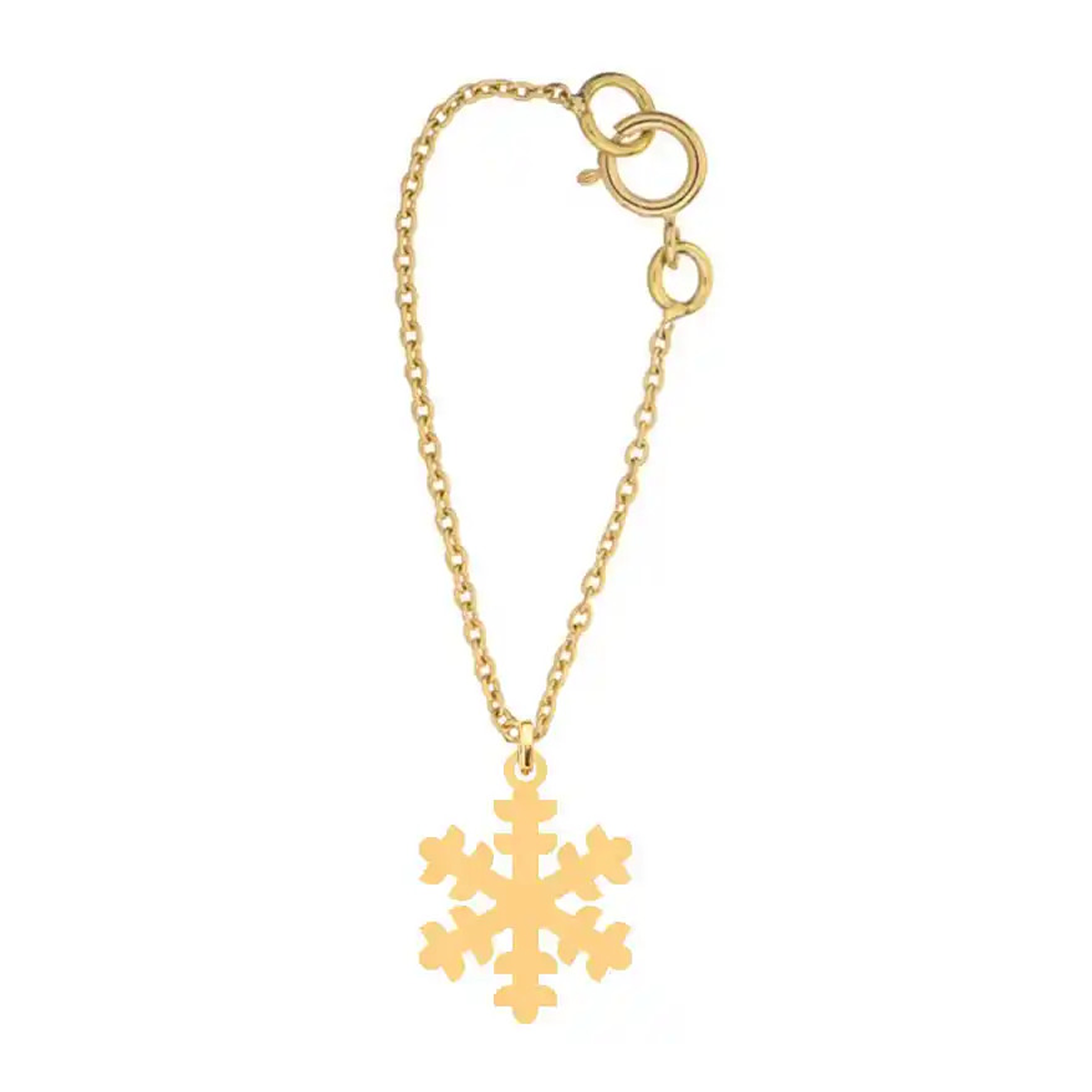 آویز ساعت طلا زنانه طرح برف قو طلایی کد A012583-0.51