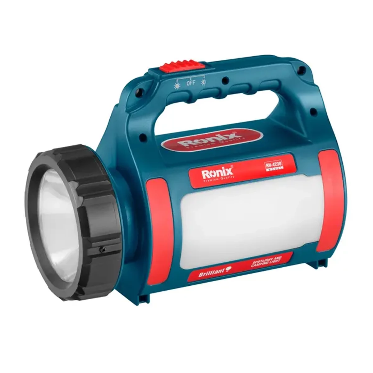 نورافکن دستی رونیکس مدل BRILIANT RH-4230-چند رنگ  نورافکن دستی رونیکس مدل BRILIANT RH-4230-چند رنگ