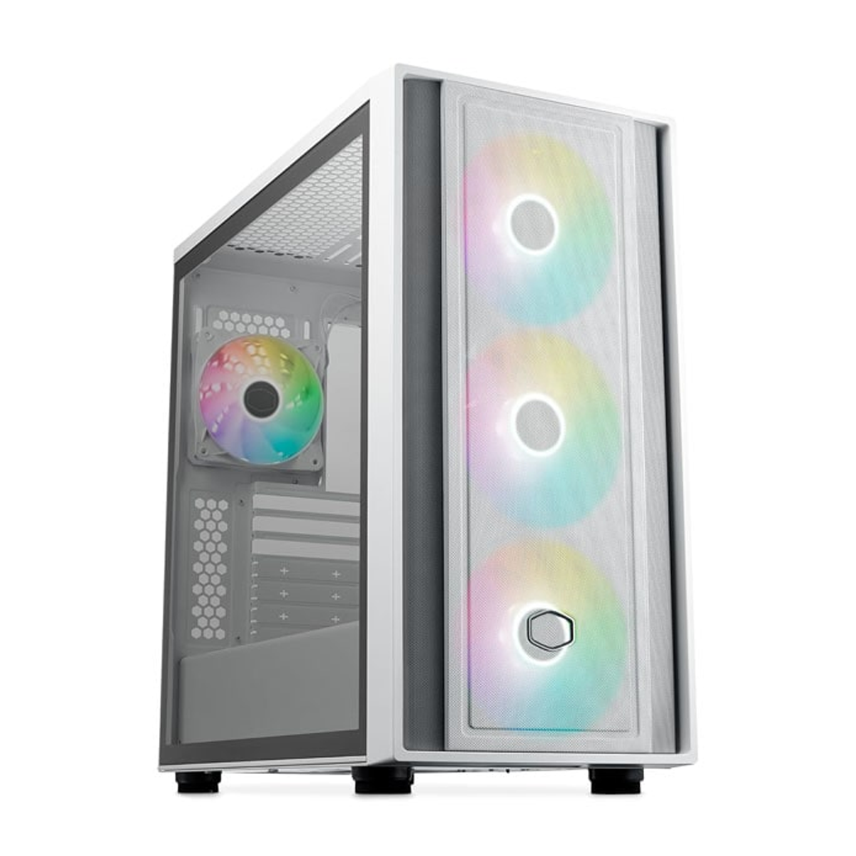 کیس کامپیوتر کولر مستر مدل MASTERBOX 600-سفید کیس کامپیوتر کولر مستر مدل MASTERBOX 600-سفید