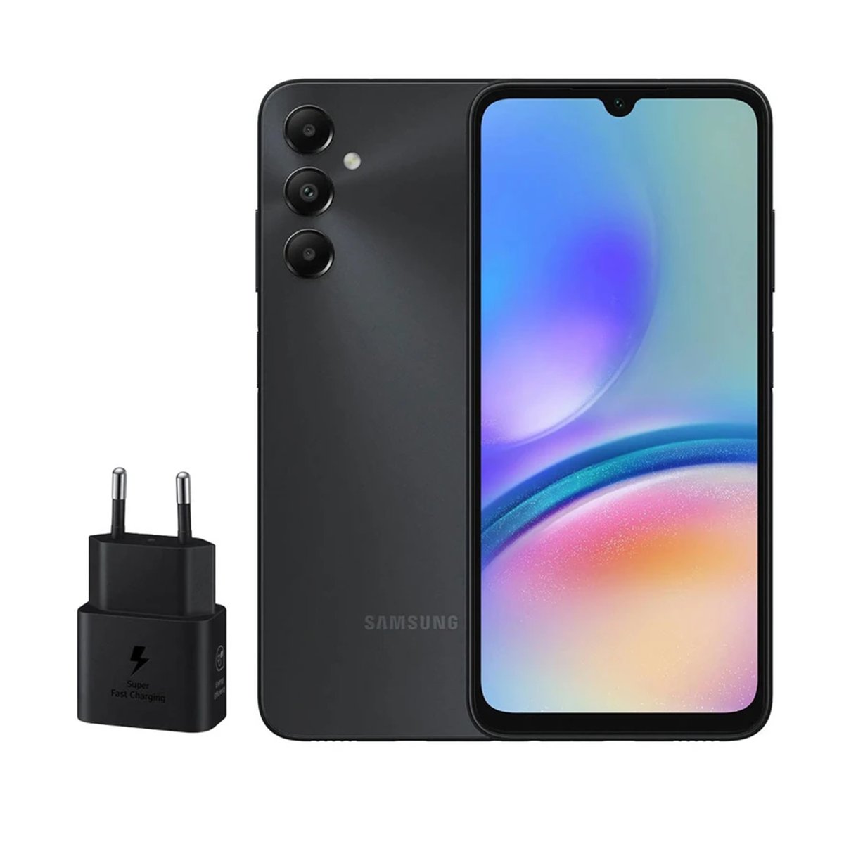 گوشی موبايل سامسونگ مدل Galaxy A05s 4G ظرفیت 64 گیگابایت رم 4 گیگابایت به همراه شارژر 25 وات سامسونگ گوشی موبايل سامسونگ مدل Galaxy A05s 4G ظرفیت 64 گیگابایت رم 4 گیگابایت به همراه شارژر 25 وات سامسونگ