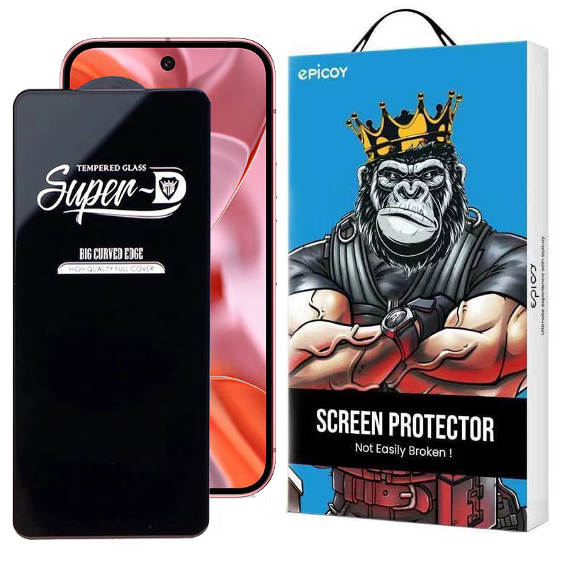 محافظ صفحه نمایش اپیکوی مدل Super 5D مناسب برای گوشی موبایل گوگل Pixel 9/9 Pro  محافظ صفحه نمایش اپیکوی مدل Super 5D مناسب برای گوشی موبایل گوگل Pixel 9/9 Pro