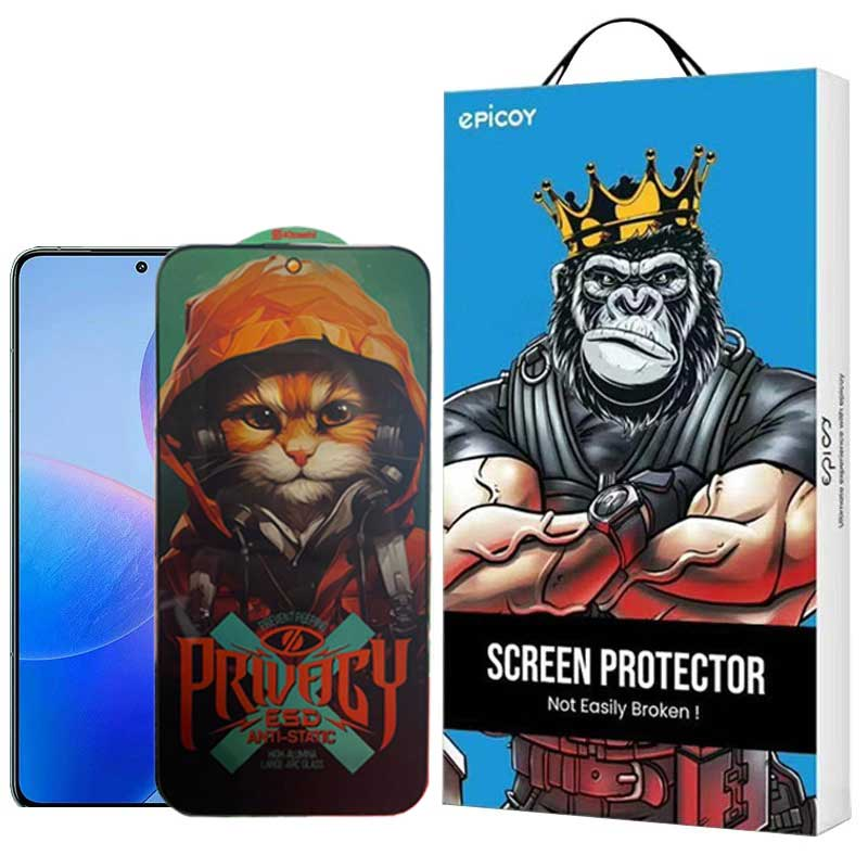 محافظ صفحه نمایش حریم شخصی اپیکوی مدل Privacy Hoodie Cat مناسب برای گوشی موبایل شیائومی Redmi K70 Pro / K70 / K70E محافظ صفحه نمایش حریم شخصی اپیکوی مدل Privacy Hoodie Cat مناسب برای گوشی موبایل شیائومی Redmi K70 Pro / K70 / K70E