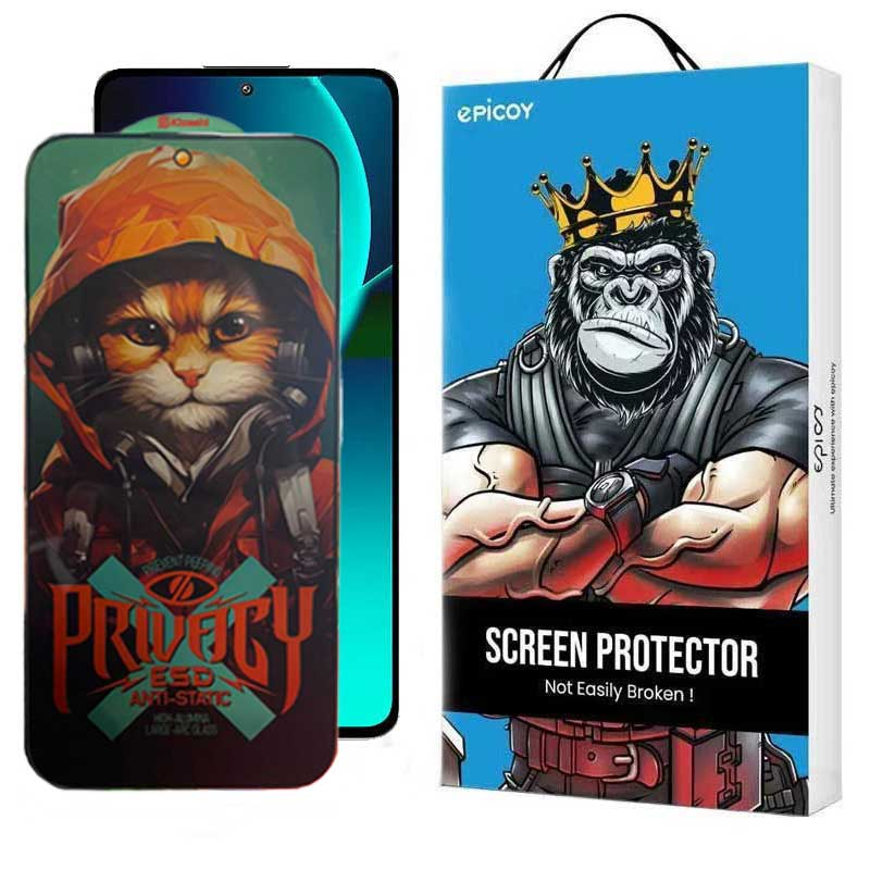 محافظ صفحه نمایش حریم شخصی اپیکوی مدل Privacy Hoodie Cat مناسب برای گوشی موبایل شیائومی 13T Pro / 13T / 12T Pro / 11T Pro / 11T /10T Lite 5g محافظ صفحه نمایش حریم شخصی اپیکوی مدل Privacy Hoodie Cat مناسب برای گوشی موبایل شیائومی 13T Pro / 13T / 12T Pro / 11T Pro / 11T /10T Lite 5g