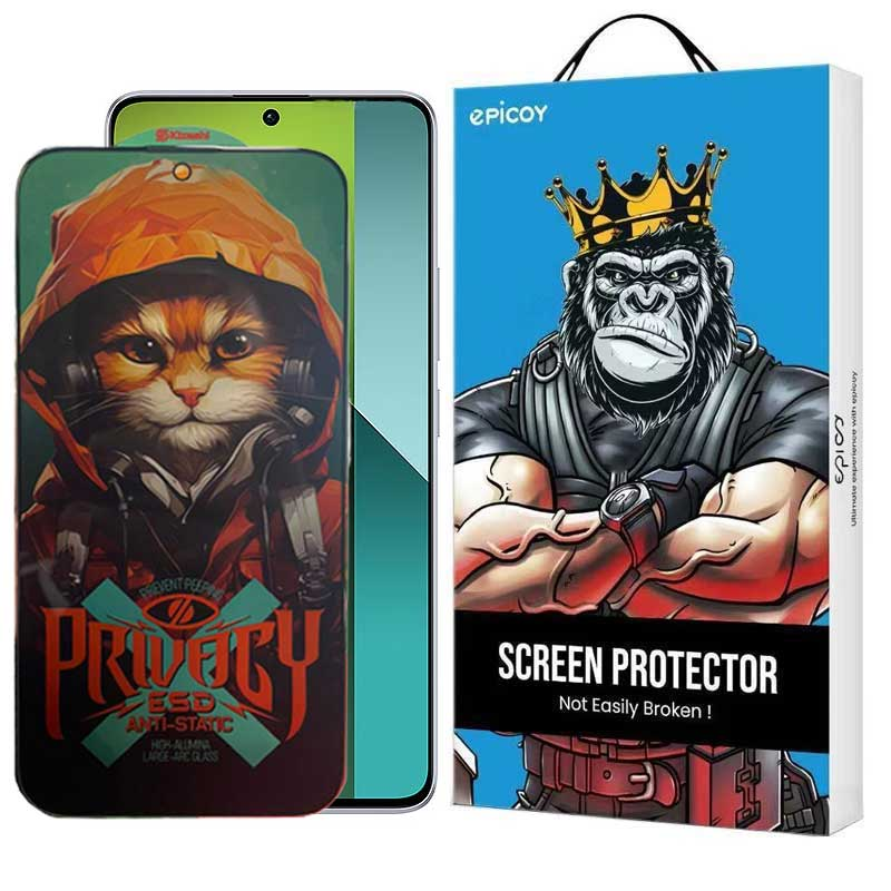 محافظ صفحه نمایش حریم شخصی اپیکوی مدل Privacy Hoodie Cat مناسب برای گوشی موبایل شیائومی Redmi Note 13 Pro 4G/5G/ Note 13 4G/5G /Note 13R Pro محافظ صفحه نمایش حریم شخصی اپیکوی مدل Privacy Hoodie Cat مناسب برای گوشی موبایل شیائومی Redmi Note 13 Pro 4G/5G/ Note 13 4G/5G /Note 13R Pro