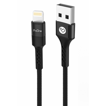  کابل تبدیل USB به لایتنینگ پرووان مدل PCC340L طول 1 متر-مشکی