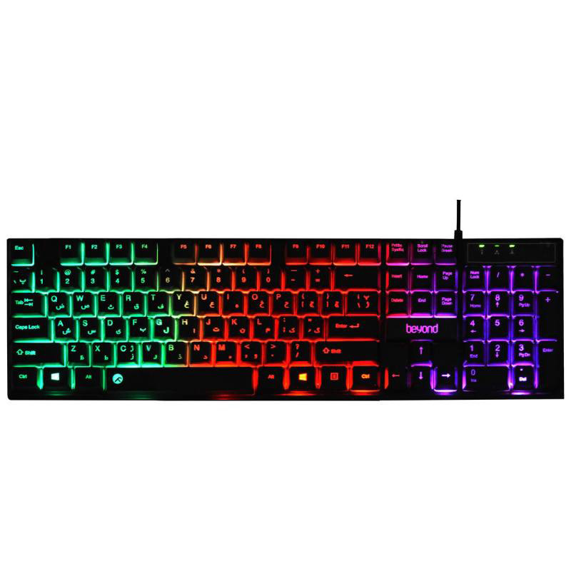 کیبورد بیاند مدل BK-7120 RGB کیبورد بیاند مدل BK-7120 RGB
