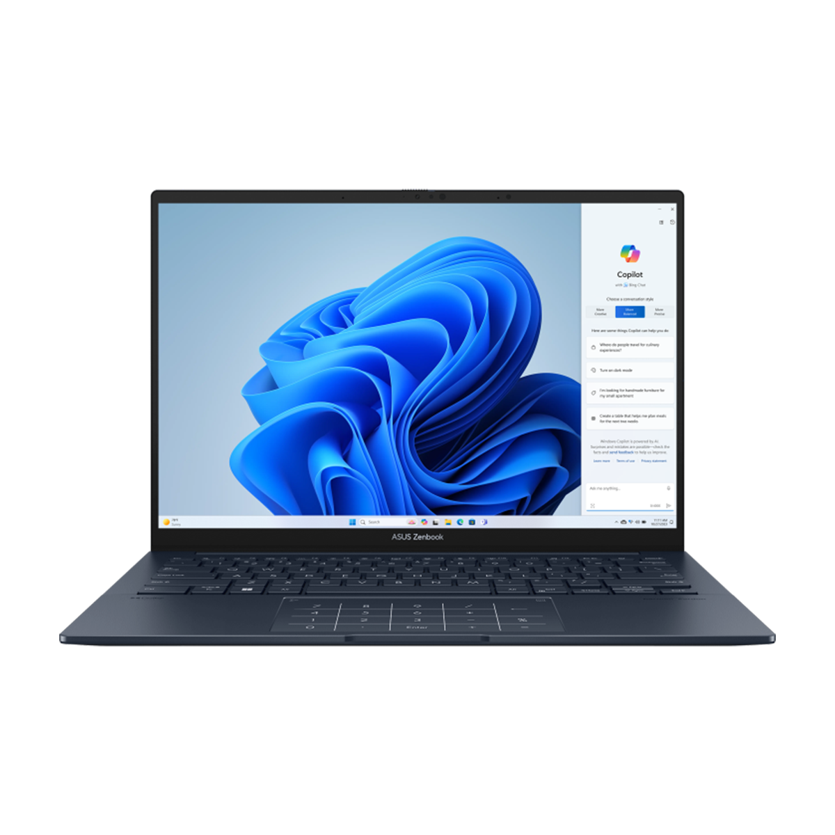 لپ تاپ ایسوس 14 اینچی مدل Zenbook 14 OLED UX3405MA Ultra 9 185H 32GB 1TB فاقد Numeric Pad لپ تاپ ایسوس 14 اینچی مدل Zenbook 14 OLED UX3405MA Ultra 9 185H 32GB 1TB فاقد Numeric Pad