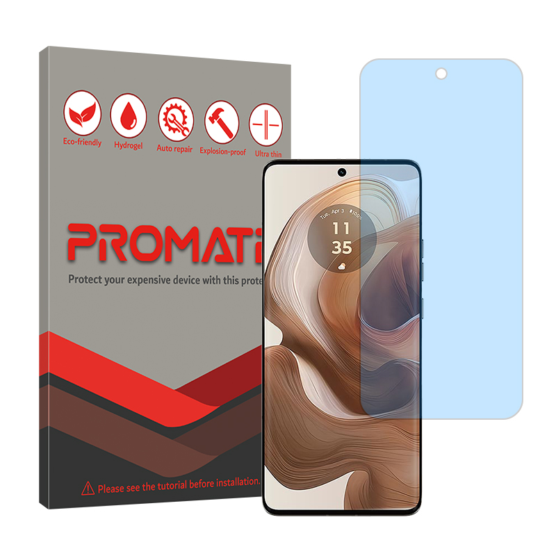 محافظ صفحه نمایش آنتی بلو پرومیت مدل Resistant مناسب برای گوشی موبایل موتورولا Edge 50 Ultra محافظ صفحه نمایش آنتی بلو پرومیت مدل Resistant مناسب برای گوشی موبایل موتورولا Edge 50 Ultra