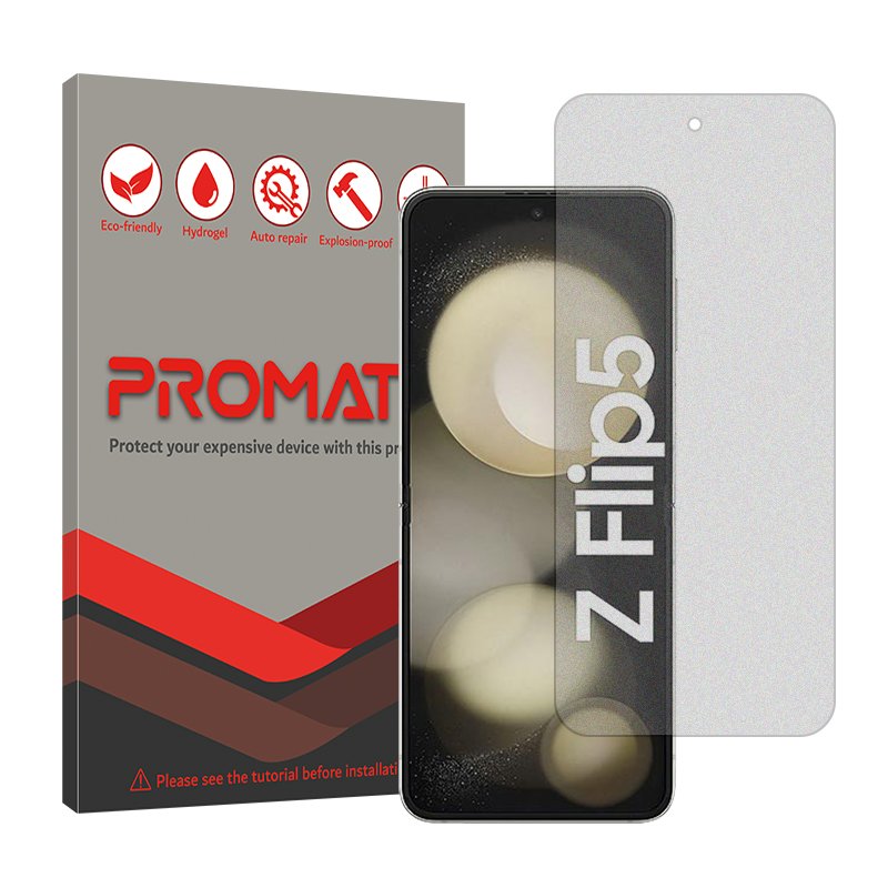 محافظ صفحه نمایش مات پرومیت مدل Resistant مناسب برای گوشی موبایل سامسونگ Galaxy Z Flip5