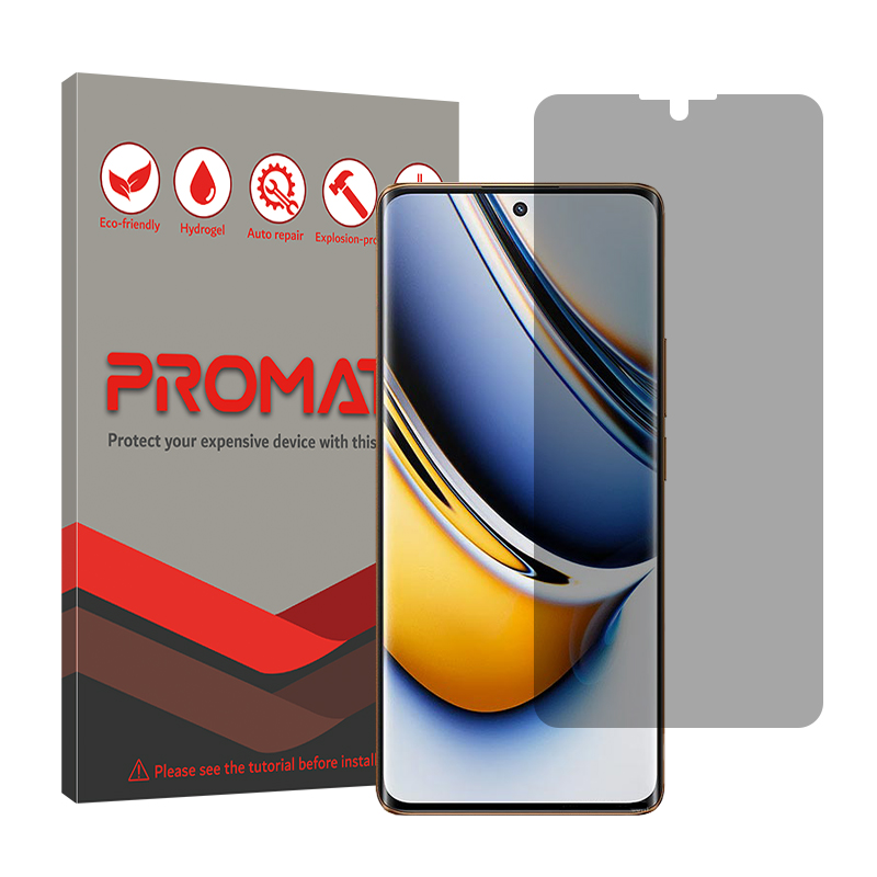 محافظ صفحه نمایش  حریم شخصی پرومیت مدل Resistant مناسب برای گوشی موبایل ریلمی 11 Pro Plus محافظ صفحه نمایش  حریم شخصی پرومیت مدل Resistant مناسب برای گوشی موبایل ریلمی 11 Pro Plus
