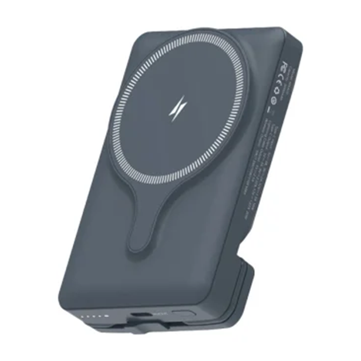 پاوربانک وایرلس پاورولوجی مدل PPBCHA32 ظرفیت 5000 میلی آمپر ساعت توان 15 وات-خاکستری پاوربانک وایرلس پاورولوجی مدل PPBCHA32 ظرفیت 5000 میلی آمپر ساعت توان 15 وات-خاکستری