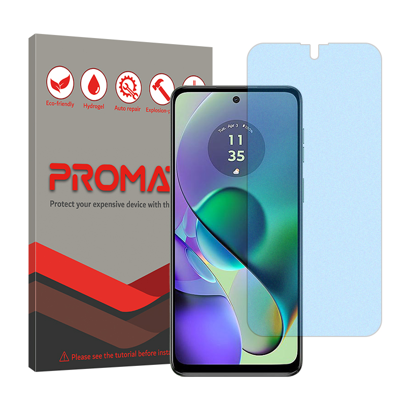 محافظ صفحه نمایش مات آنتی بلو پرومیت مدل Resistant مناسب برای گوشی موبایل موتورولا Moto G54  محافظ صفحه نمایش مات آنتی بلو پرومیت مدل Resistant مناسب برای گوشی موبایل موتورولا Moto G54