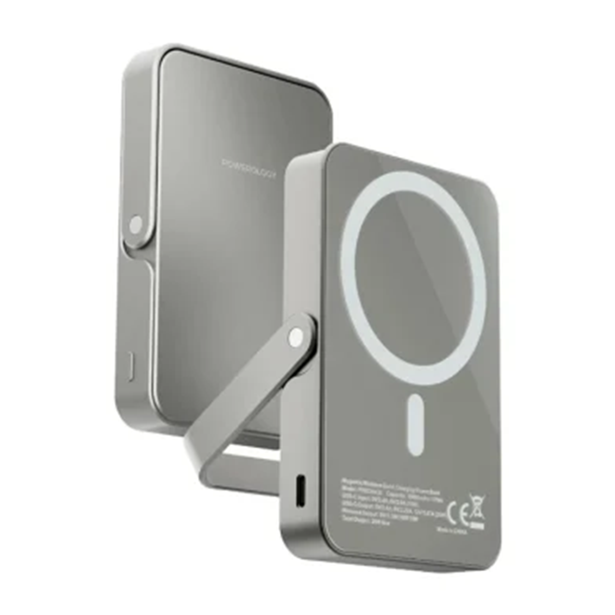 پاوربانک وایرلس پاورولوجی مدل MagSafe Power Glass Surface PPBCHA36 ظرفیت 10000 میلی آمپر ساعت توان 15 وات پاوربانک وایرلس پاورولوجی مدل MagSafe Power Glass Surface PPBCHA36 ظرفیت 10000 میلی آمپر ساعت توان 15 وات