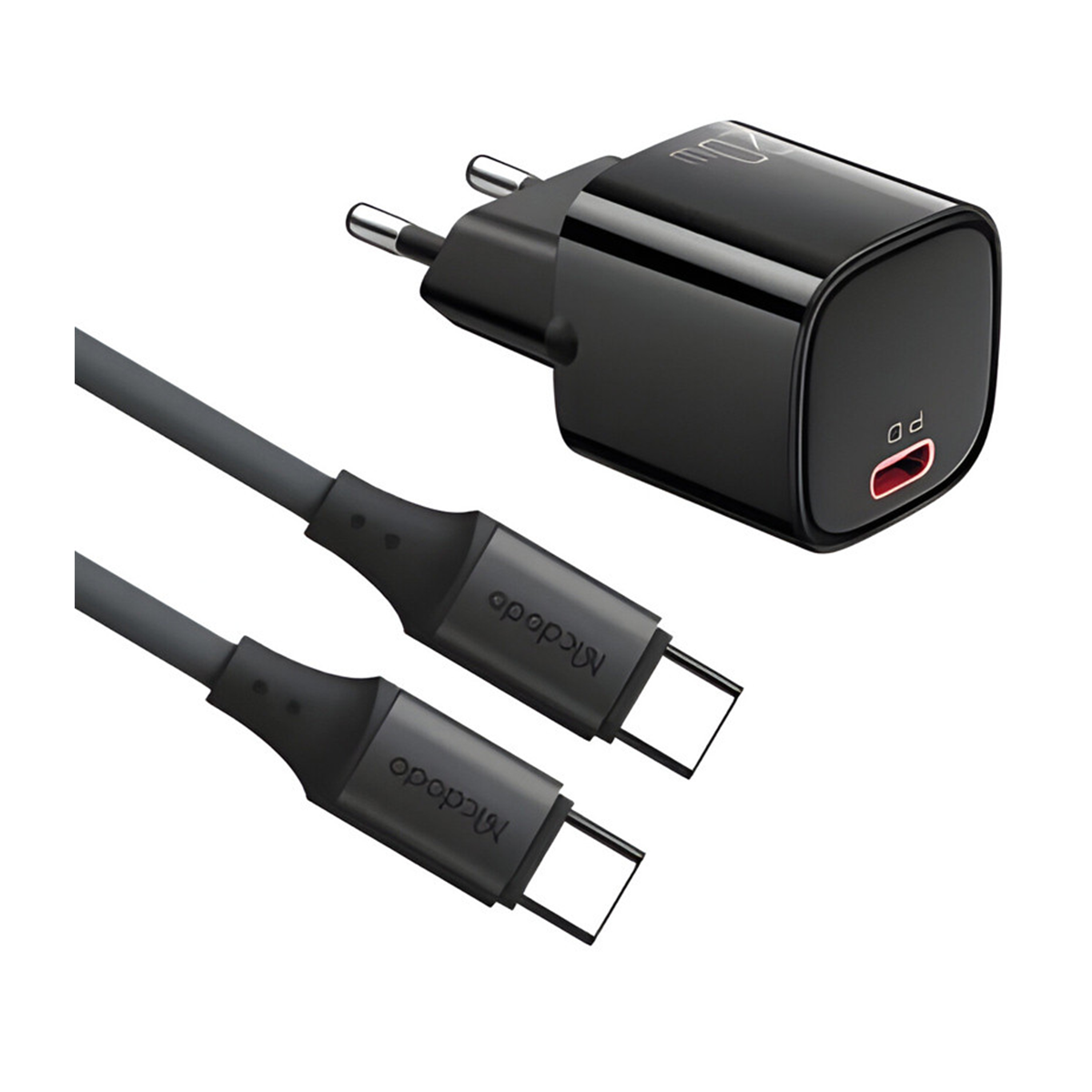 شارژر دیواری مک دودو 20 وات مدل CH-404 به همراه کابل تایپ سی شارژر دیواری مک دودو 20 وات مدل CH-404 به همراه کابل تایپ سی