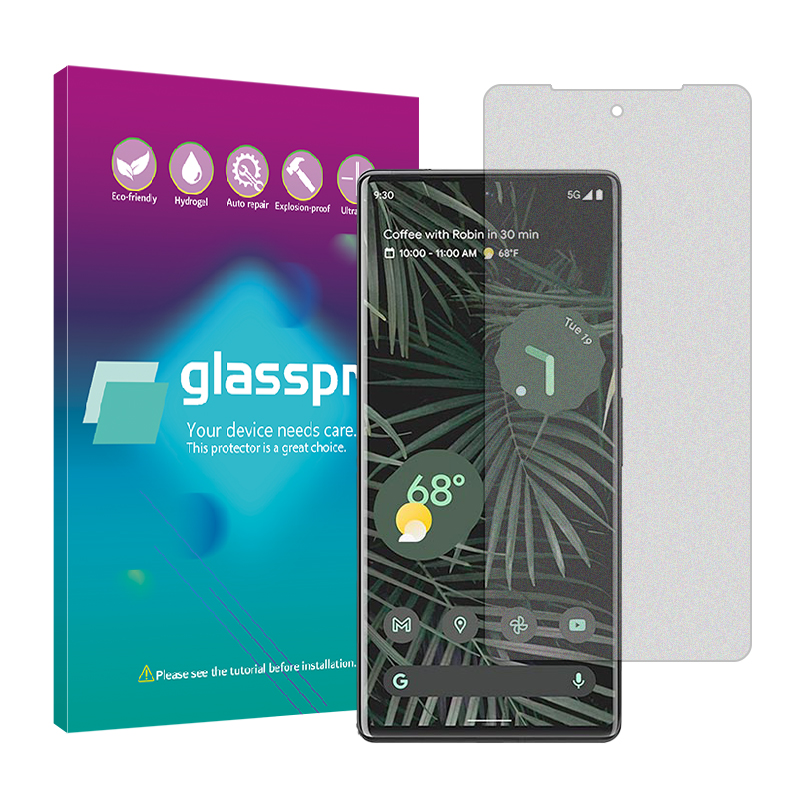 محافظ صفحه نمایش مات گلس پرو مدل Resistant مناسب برای گوشی موبایل گوگل Pixel 6 Pro محافظ صفحه نمایش مات گلس پرو مدل Resistant مناسب برای گوشی موبایل گوگل Pixel 6 Pro