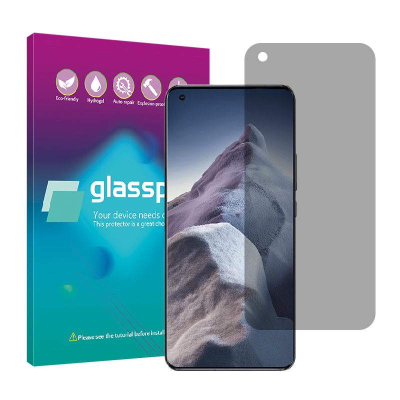 محافظ صفحه نمایش حریم شخصی گلس پرو مدل Resistant مناسب برای گوشی موبایل شیائومی Mi 11 Ultra محافظ صفحه نمایش حریم شخصی گلس پرو مدل Resistant مناسب برای گوشی موبایل شیائومی Mi 11 Ultra