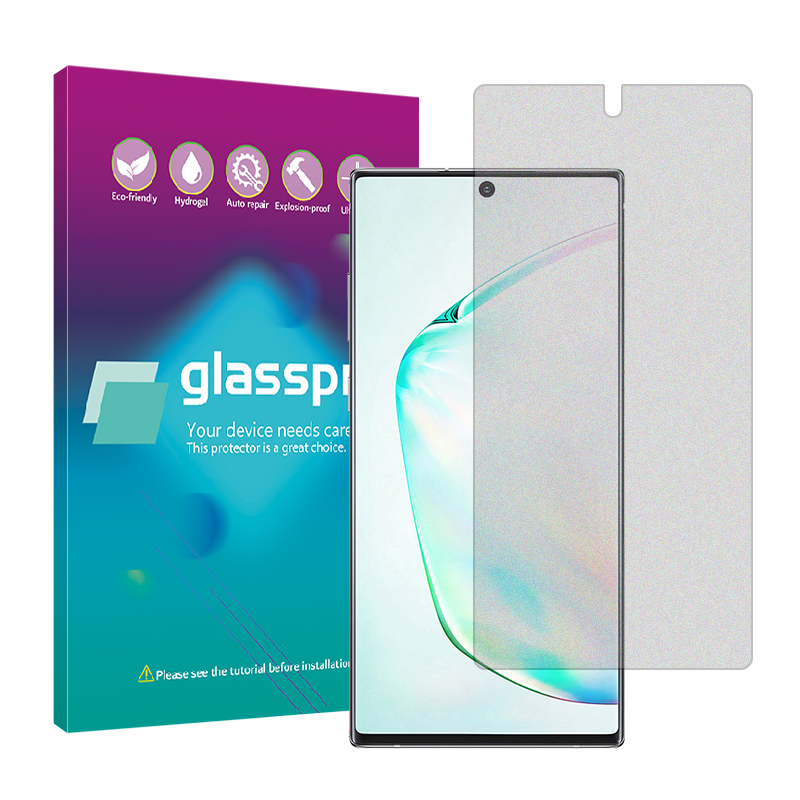 محافظ صفحه نمایش مات گلس پرو مدل Resistant مناسب برای گوشی موبایل سامسونگ Galaxy Note10 Plus محافظ صفحه نمایش مات گلس پرو مدل Resistant مناسب برای گوشی موبایل سامسونگ Galaxy Note10 Plus