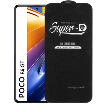 محافظ صفحه نمایش Super D مناسب برای پوکو مدل  F4 Gt-مشکی  محافظ صفحه نمایش Super D مناسب برای پوکو مدل  F4 Gt-مشکی