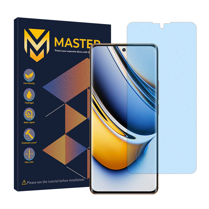 محافظ صفحه نمایش مات آنتی بلو مستر مدل Resistant مناسب برای گوشی موبایل ریلمی 11 Pro Plus محافظ صفحه نمایش مات آنتی بلو مستر مدل Resistant مناسب برای گوشی موبایل ریلمی 11 Pro Plus