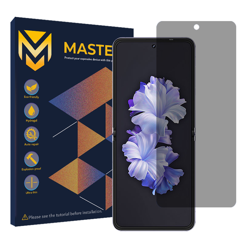 محافظ صفحه نمایش حریم شخصی مستر مدل Resistant مناسب برای گوشی موبایل تکنو Phantom V Flip محافظ صفحه نمایش حریم شخصی مستر مدل Resistant مناسب برای گوشی موبایل تکنو Phantom V Flip