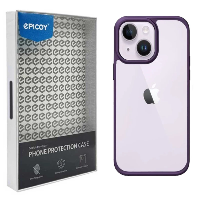 کاور گوشی موبایل اپل iphone 14 Plus-15 Plus اپیکوی مدل Guard Skin -سرمهای کاور گوشی موبایل اپل iphone 14 Plus-15 Plus اپیکوی مدل Guard Skin -سرمهای