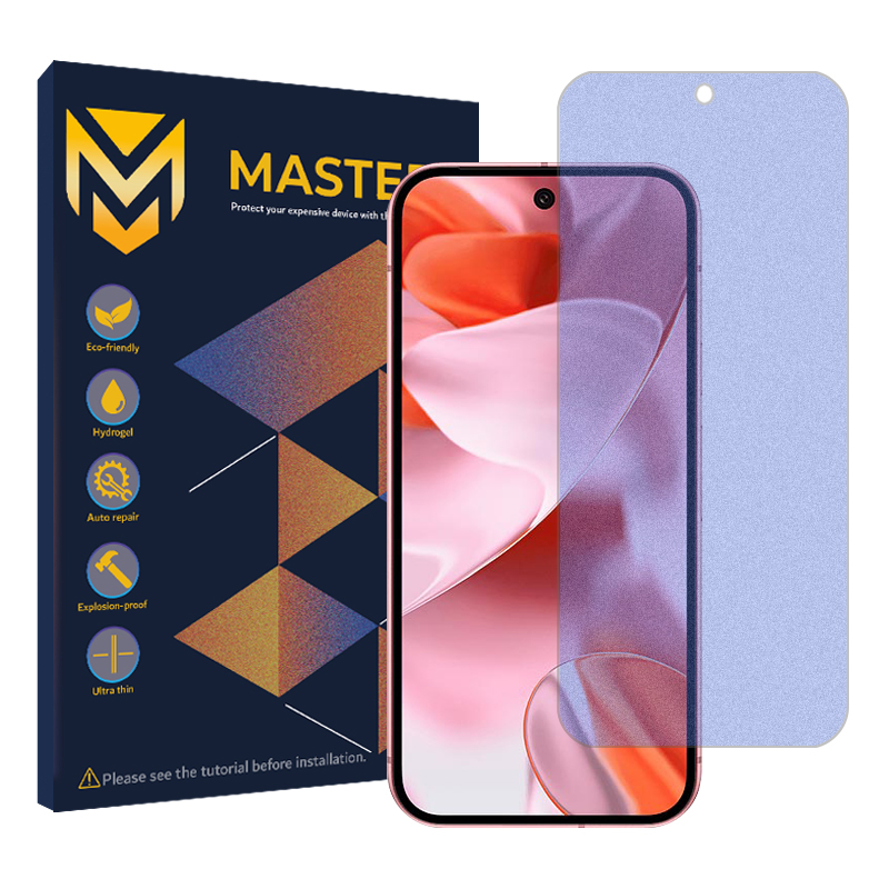 محافظ صفحه نمایش مات آنتی بلو مستر مدل Resistant مناسب برای گوشی موبایل گوگل Pixel 9 محافظ صفحه نمایش مات آنتی بلو مستر مدل Resistant مناسب برای گوشی موبایل گوگل Pixel 9