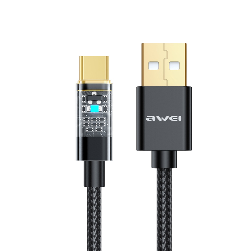 کابل تبدیل USB به USB-C اوی مدل CL-139T طول 1 متر کابل تبدیل USB به USB-C اوی مدل CL-139T طول 1 متر