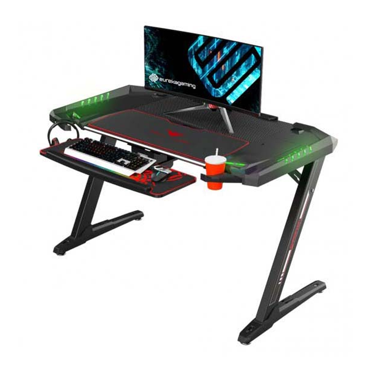 میز گیمینگ یوریکا مدل ERK-EDK-Z2BK میز گیمینگ یوریکا مدل ERK-EDK-Z2BK