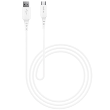 کابل تایپ سی هادرون مدل HTC-A-C01 طول 1 متر	-سفید کابل تایپ سی هادرون مدل HTC-A-C01 طول 1 متر	-سفید