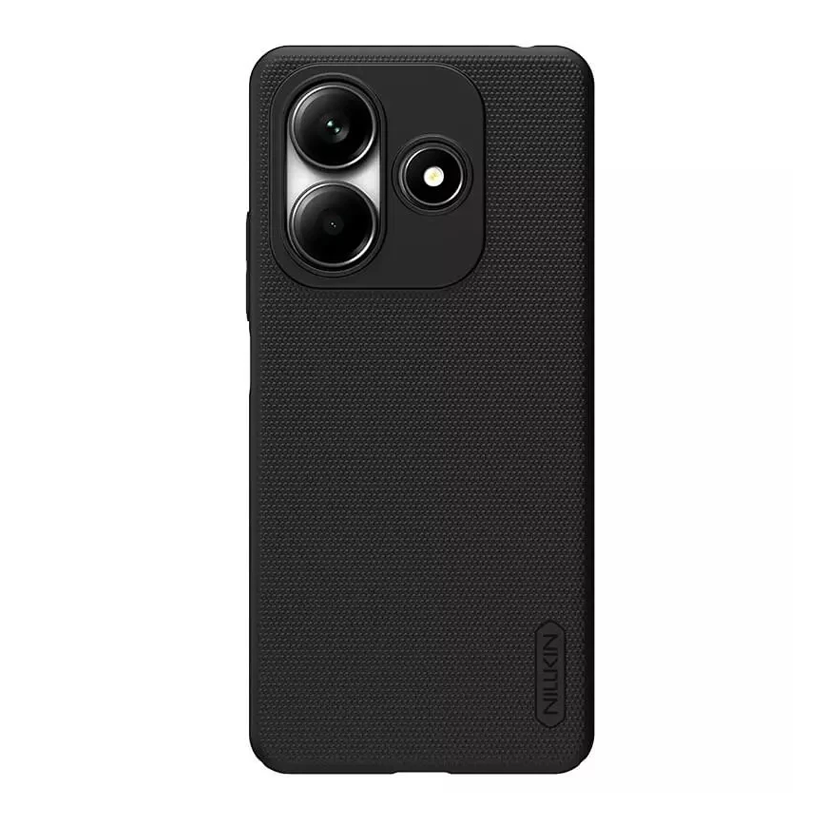 کاور گوشی شیائومی Redmi Note 14 نیلکین مدل Super Frosted Shield-مشکی مات