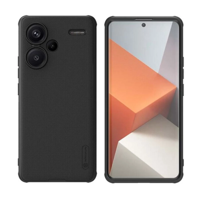 کاور گوشی شیائومی Redmi Note 13 Pro Plus نیلکین مدل Super Frosted Shield Pro -مشکی کاور گوشی شیائومی Redmi Note 13 Pro Plus نیلکین مدل Super Frosted Shield Pro -مشکی