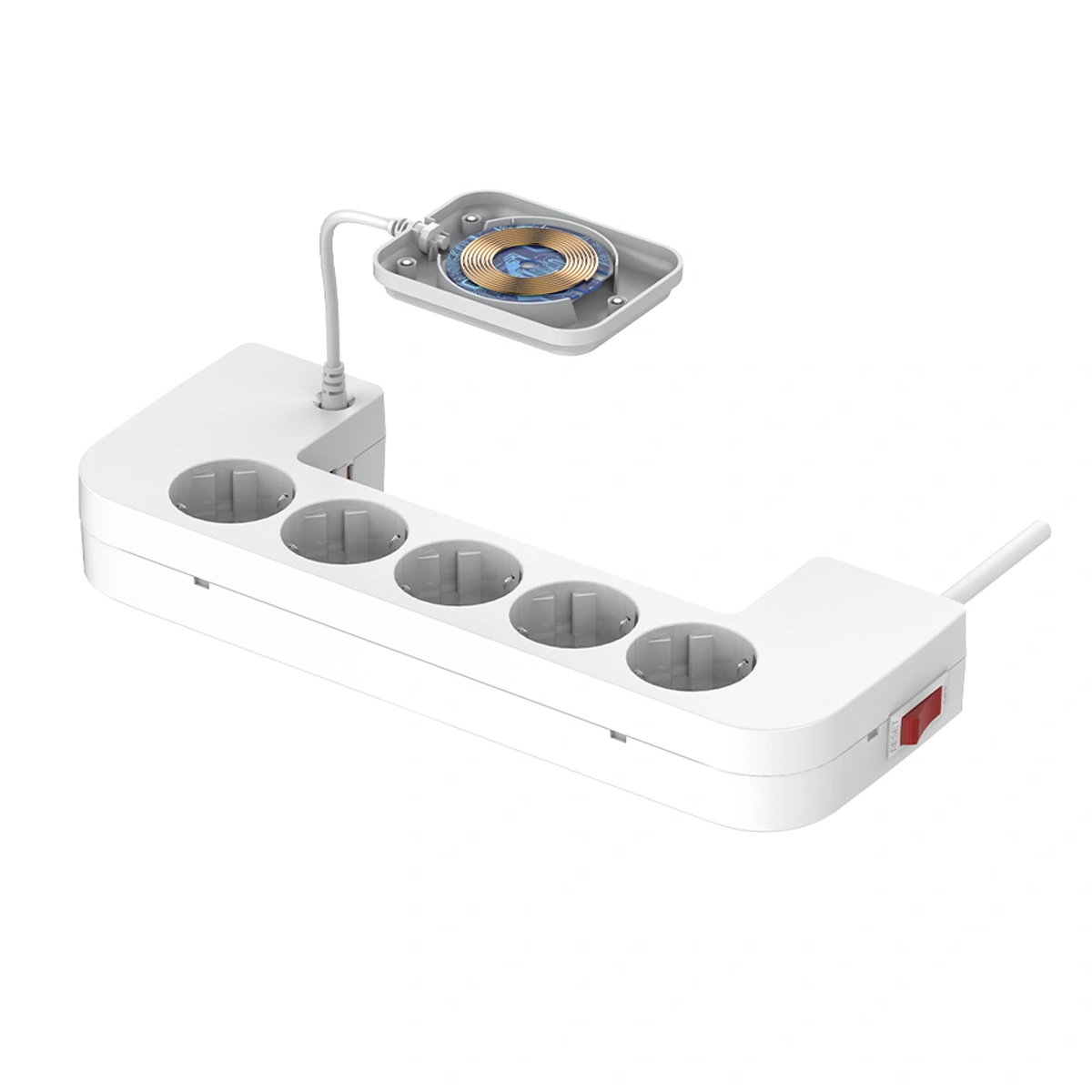 چند راهی برق انرجایزر مدل EPB2506EU-سفید چند راهی برق انرجایزر مدل EPB2506EU-سفید