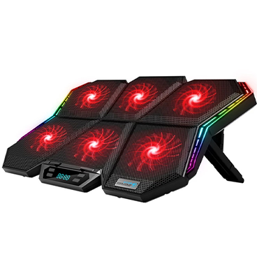 پایه خنک کننده لپ تاپ کول کلد مدل K40-مشکی  پایه خنک کننده لپ تاپ کول کلد مدل K40-مشکی