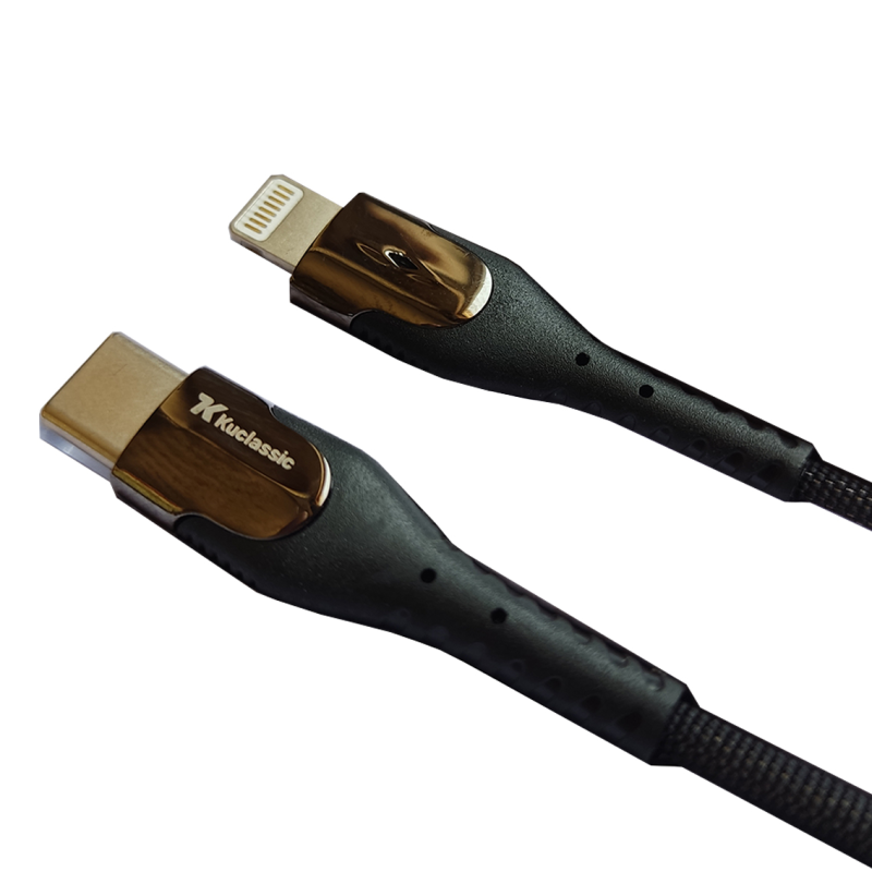 کابل تبدیل USB-C به لایتنینگ کوکلاسیک مدل Q-80 طول 1 متر کابل تبدیل USB-C به لایتنینگ کوکلاسیک مدل Q-80 طول 1 متر
