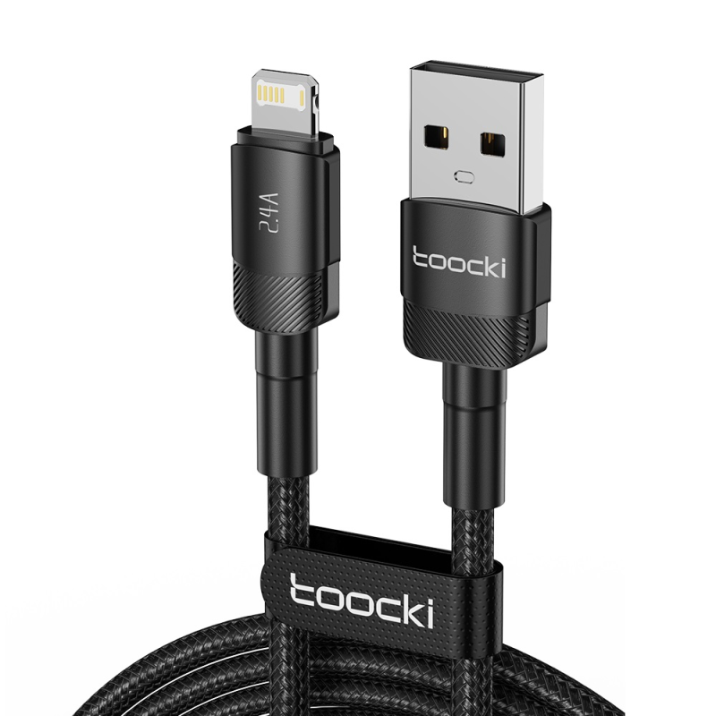 کابل تبدیل USB به لایتنینگ توکی مدل TQ-X12 طول 1 متر کابل تبدیل USB به لایتنینگ توکی مدل TQ-X12 طول 1 متر