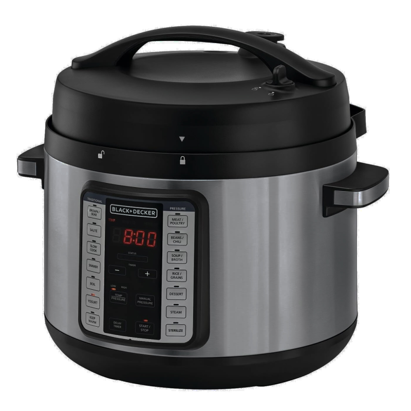 زودپز برقی بلک اند دکر مدل PCP1010 زودپز برقی بلک اند دکر مدل PCP1010