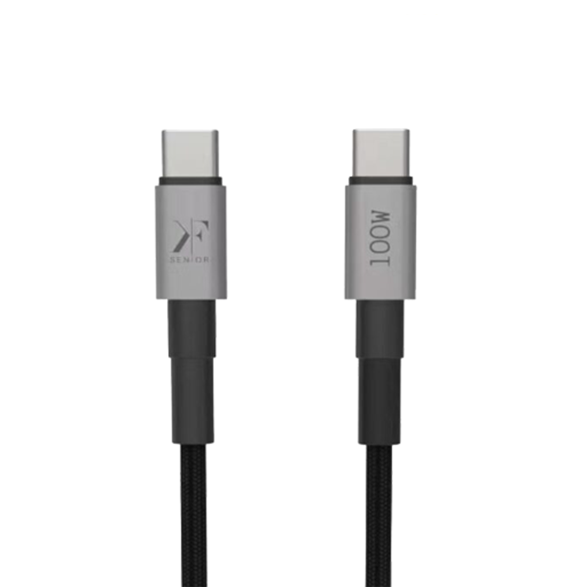 کابل دو سر تایپ سی کی اف سنیور مدل S-12 طول 1.2 متر کابل دو سر تایپ سی کی اف سنیور مدل S-12 طول 1.2 متر