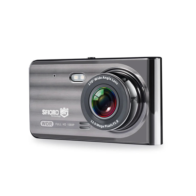 دوربین ثبت وقایع خودرو اسفیورد مدل D300 به همراه دوربین عقب  دوربین ثبت وقایع خودرو اسفیورد مدل D300 به همراه دوربین عقب