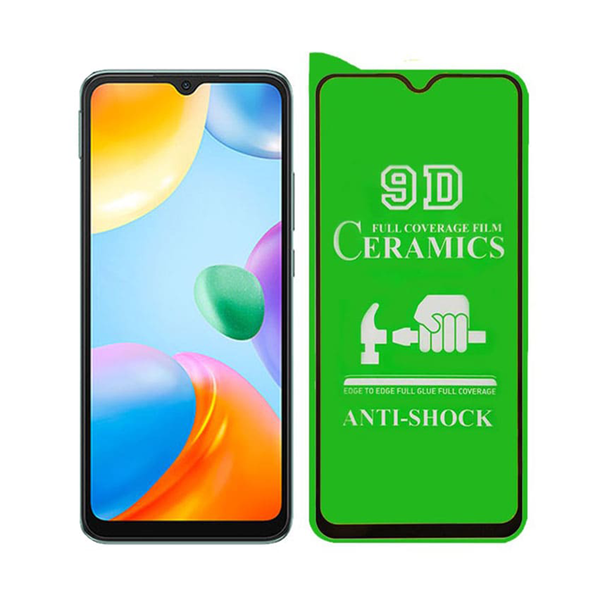 گلس گوشی شیائومی Redmi 10C سرامیکی مدل 9H گلس گوشی شیائومی Redmi 10C سرامیکی مدل 9H