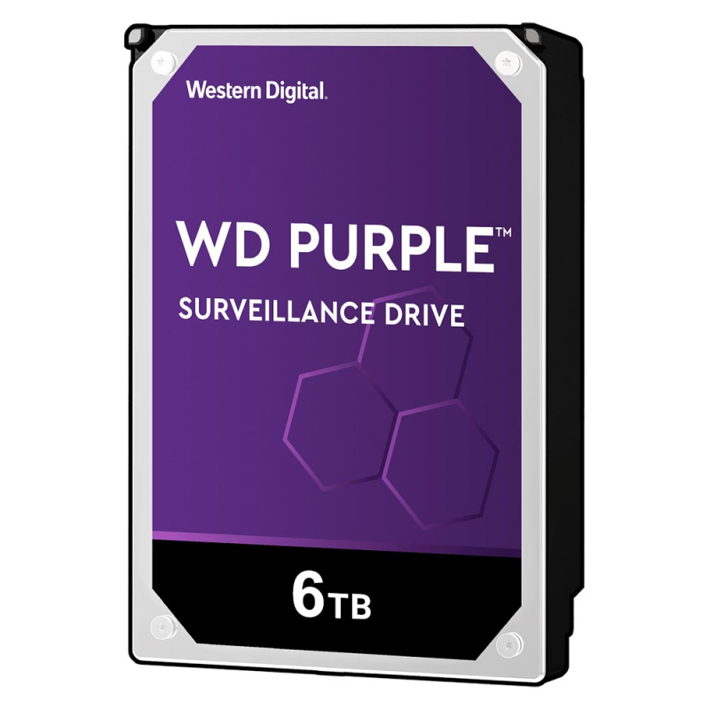 هارددیسک اینترنال وسترن دیجیتال مدل Purple WD64PURZ ظرفیت 6 ترابایت هارددیسک اینترنال وسترن دیجیتال مدل Purple WD64PURZ ظرفیت 6 ترابایت